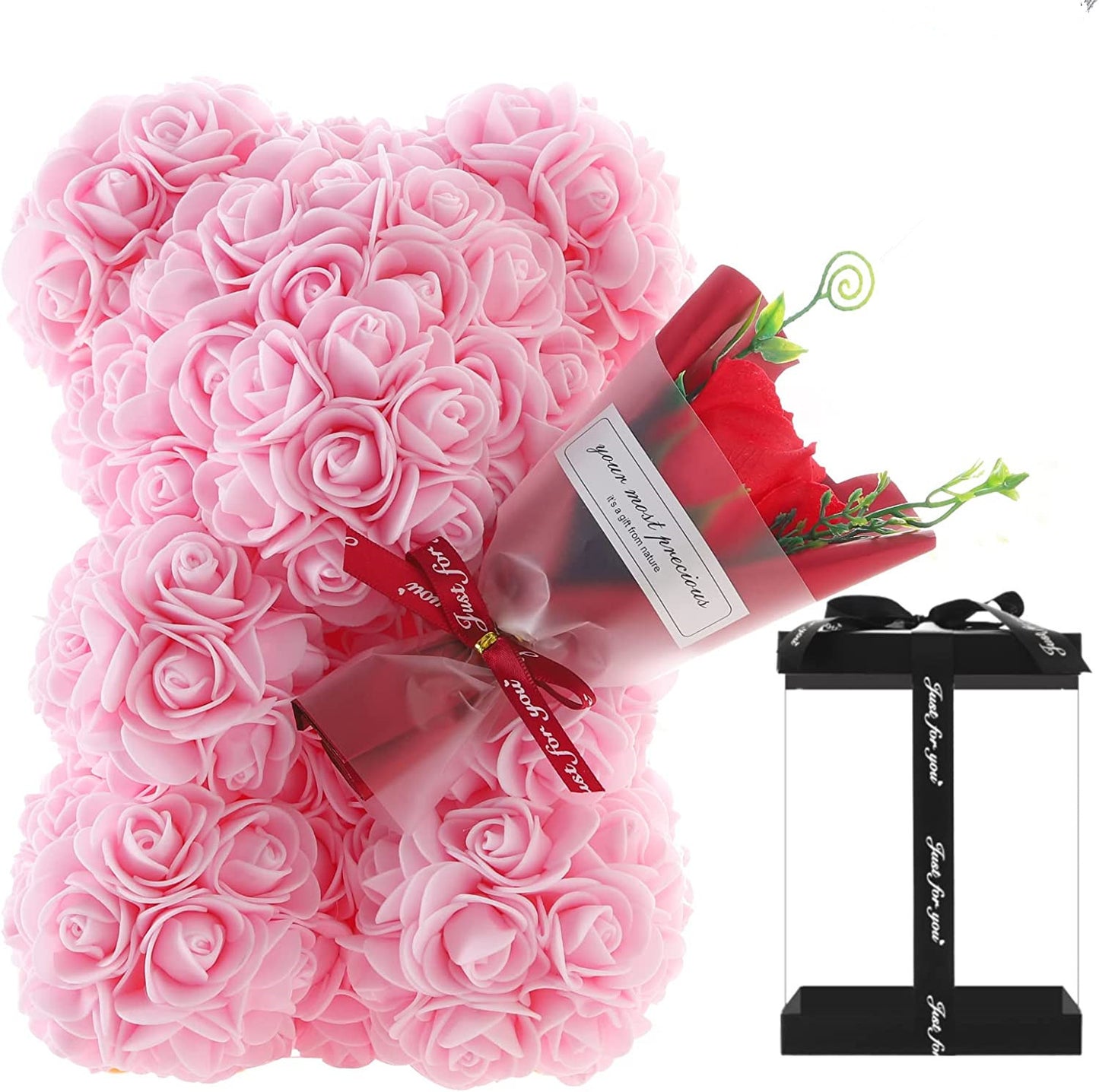 Rose Bear – Preserved Fresh Flower Gift