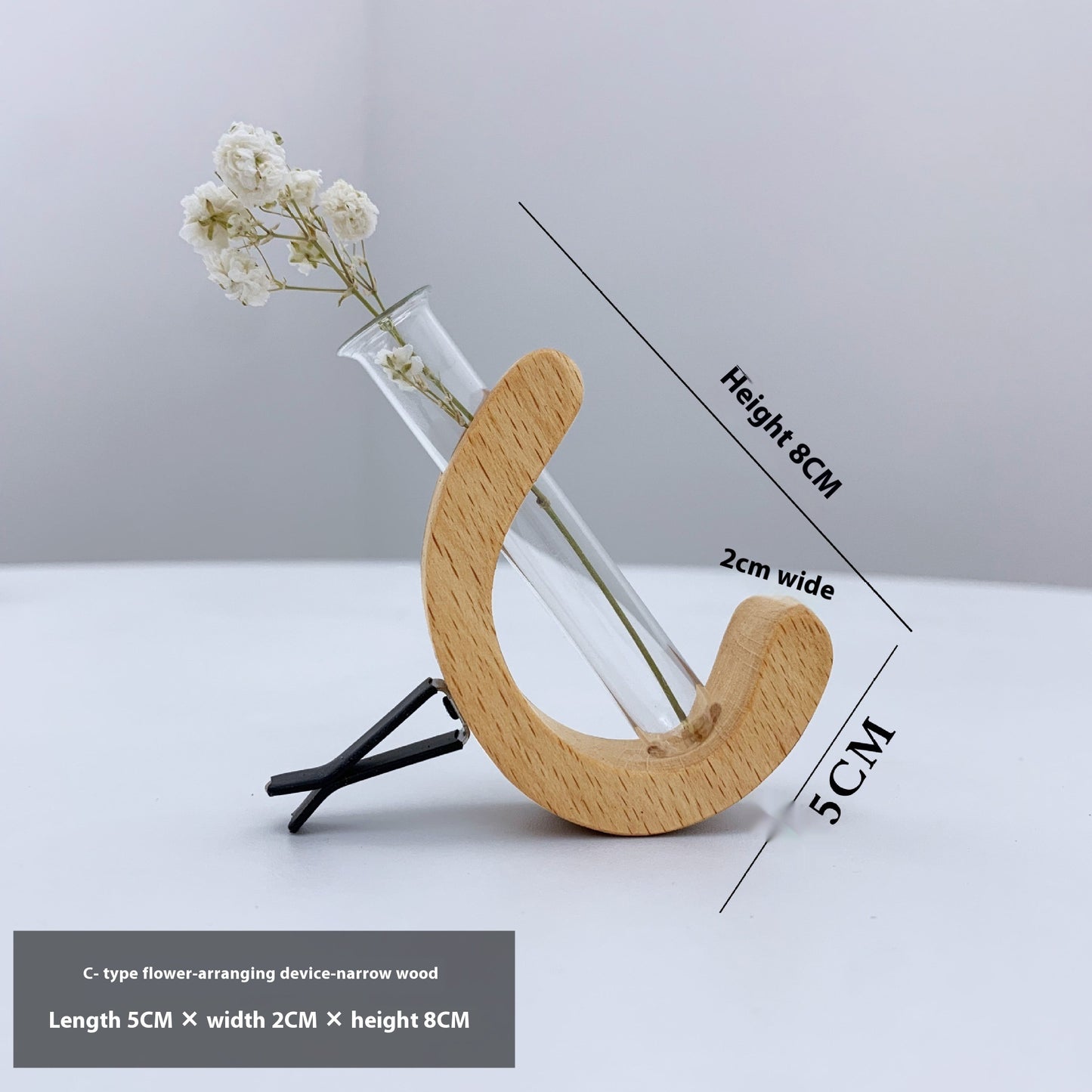 C- Shaped Car Flower Container Car Accessories