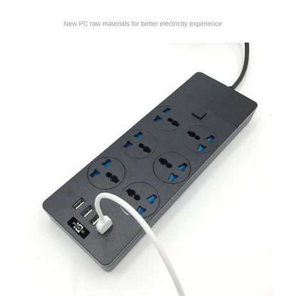 2024New T12 Power Strip Multifunctional