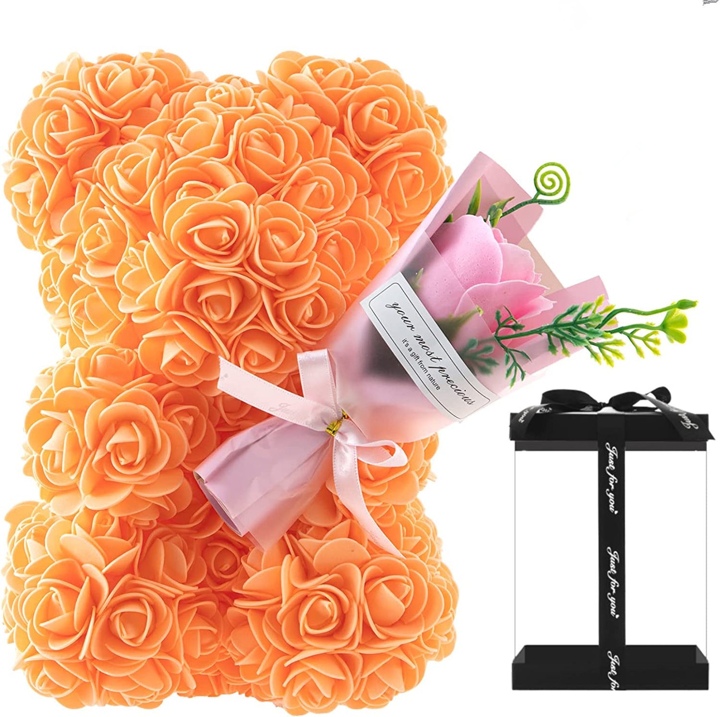 Rose Bear – Preserved Fresh Flower Gift