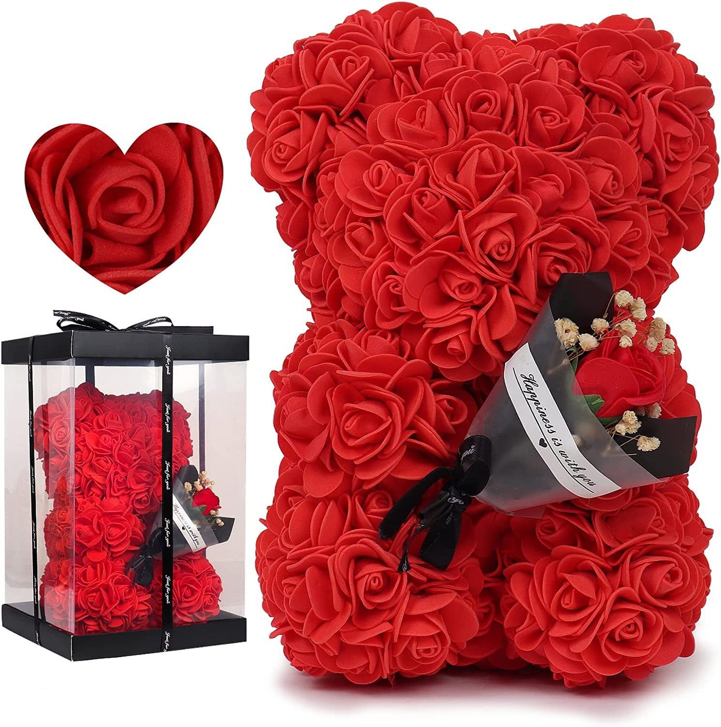 Rose Bear – Preserved Fresh Flower Gift