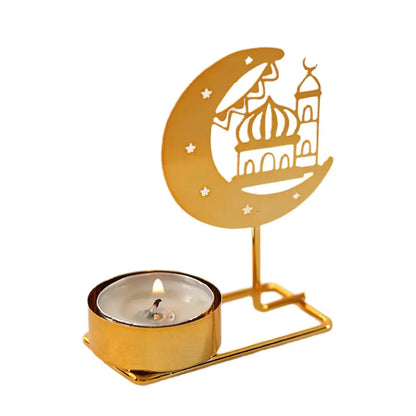 Eid Mubarak Candle Holder Metal