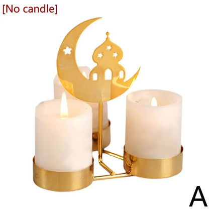 Eid Mubarak Candle Holder Metal