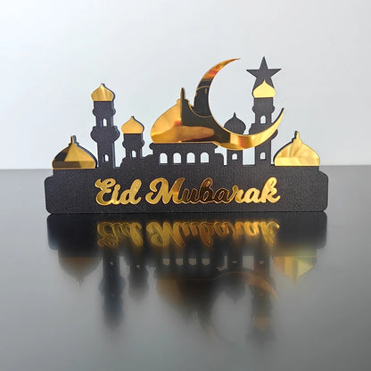 2025 Ramadan Table Ornament Wooden Acrylic