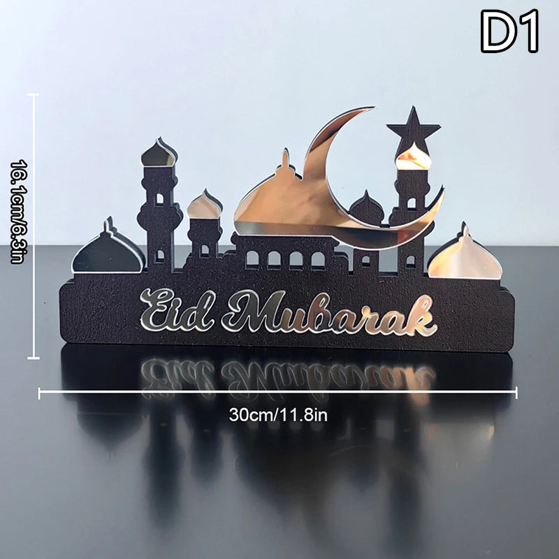 2025 Ramadan Table Ornament Wooden Acrylic