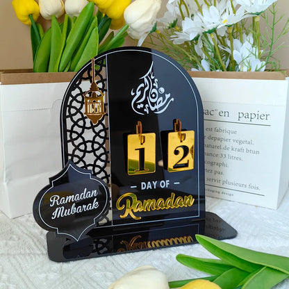 Ramadan Countdown Calendar Acrylic