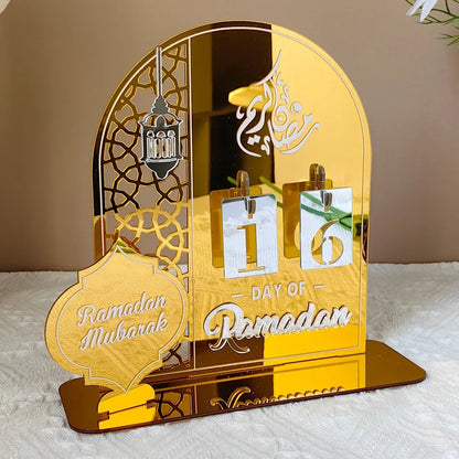 Ramadan Countdown Calendar Acrylic