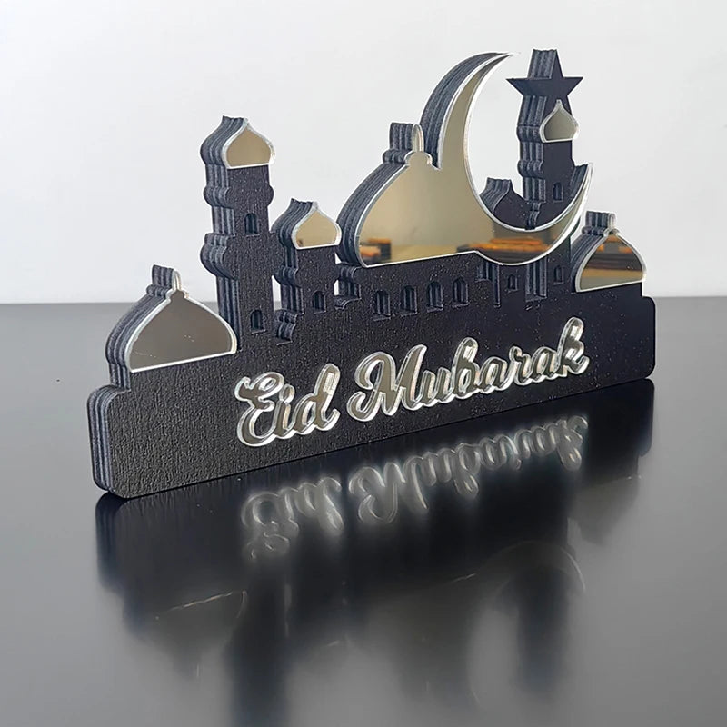 2025 Ramadan Table Ornament Wooden Acrylic