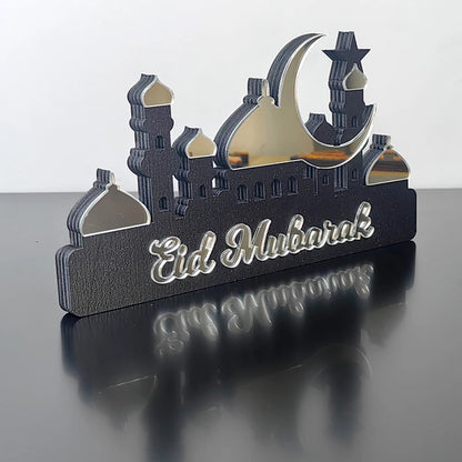 2025 Ramadan Table Ornament Wooden Acrylic