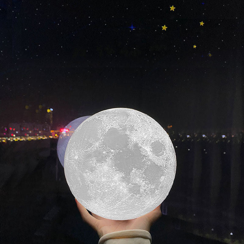 3D Printing Moon Night Table Lamp